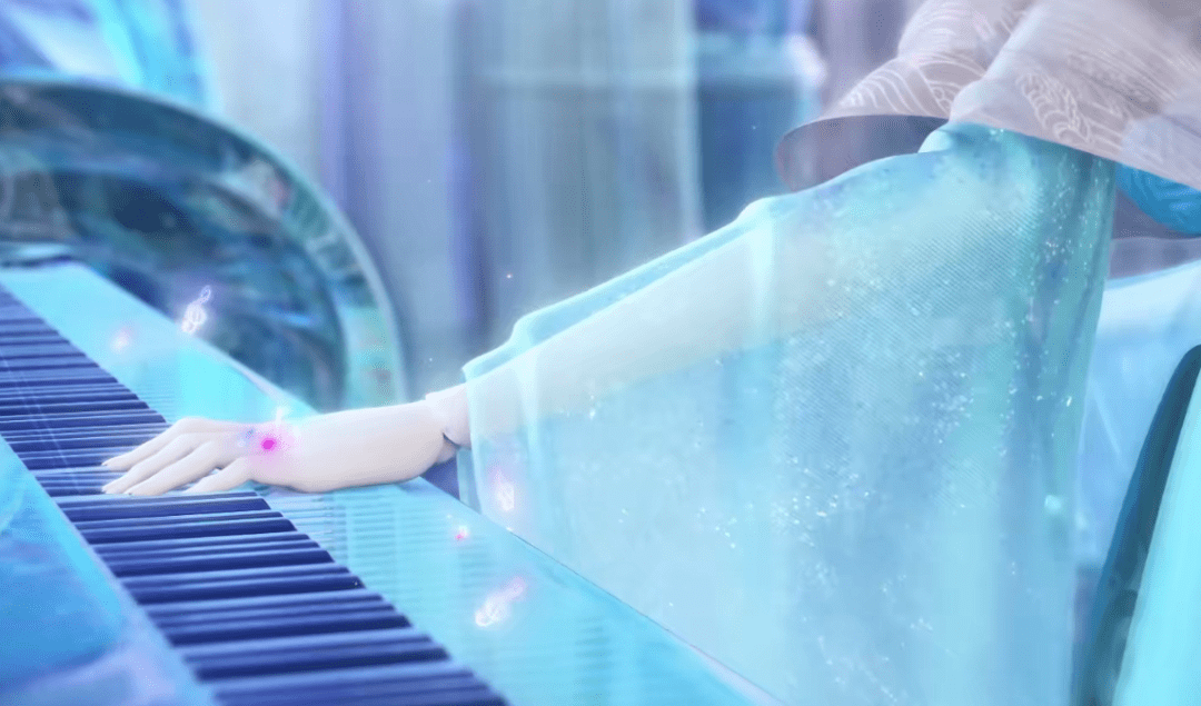 叶罗丽：乐公主的钢琴快被砸坏了，冰公主砸完，她自己又砸了一下 
