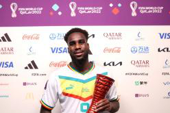 为塞内加尔首开记录 迪亚当选世界杯官方全场最佳球员