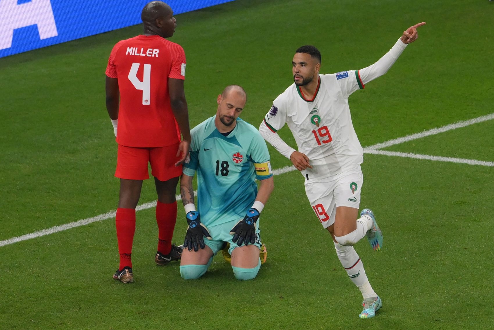 恩内斯里两届世界杯均有进球，是摩洛哥队史首人