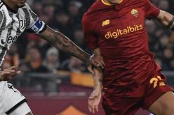 半场战报：罗马0-0尤文 拉比奥头槌中柱 迪巴拉兜射被扑