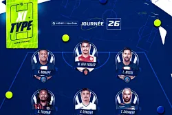 法甲第26轮最佳阵：梅西、姆巴佩、努诺-门德斯、佩雷拉入选