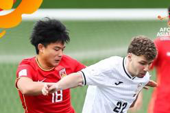 对手送乌龙！U20中国1-1吉尔吉斯斯坦 小组第2出线将战韩国