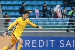 对阵吉尔吉斯斯坦 中国U20门将李昊当选全场比赛最佳球员