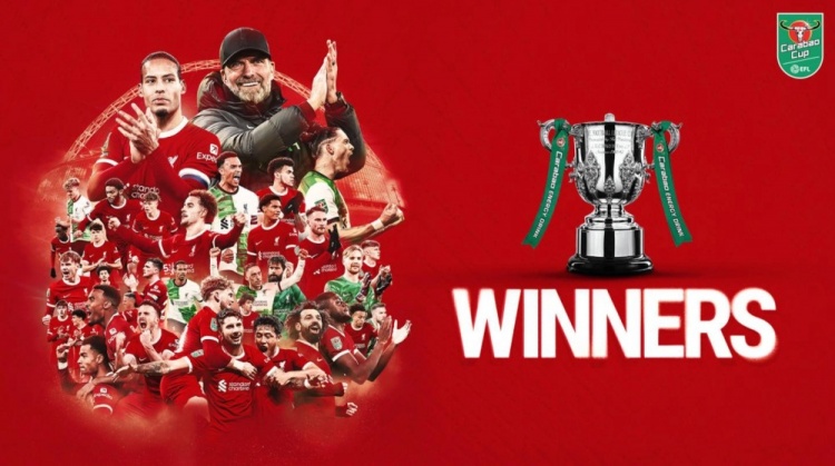 利物浦官网发夺冠海报：我们是利物冠军！第10次捧起联赛杯！浦官