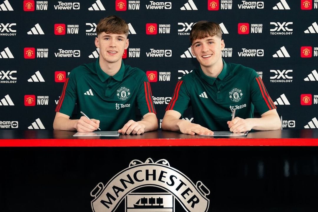邮报：弗莱彻的邮报双胞胎儿子与曼联签下首份职业合同