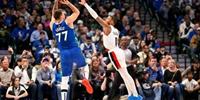 NBA今天最新战况独行侠117-112开拓者 东契奇42分13篮板10助攻 格兰特空砍37分