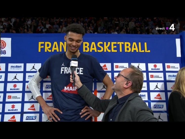 文班亚马：打NBA和世界杯都曾是我的梦想 前者会是全新世界