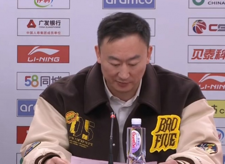 刘维伟：山东是强队 我们抱着拼对手的思想去进行这场比赛