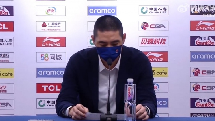 朱世龙：我们自身能力不够 希望年轻队员清楚自己需要提升的方面