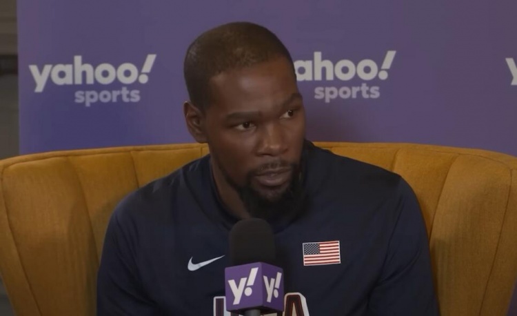 KD：这支美国男篮是我参加过最强大的一支我们的目标是不能输