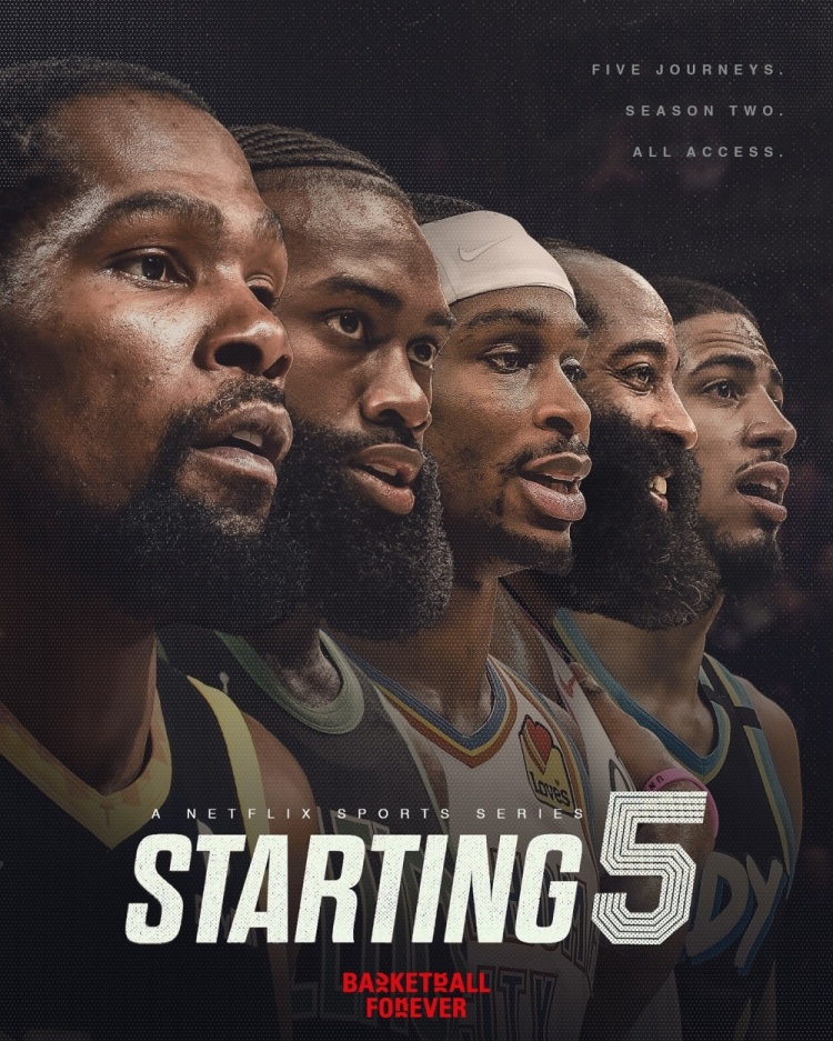 杜兰特谈拍摄Starting5：希望想打球的年轻人了解我们的生活方式