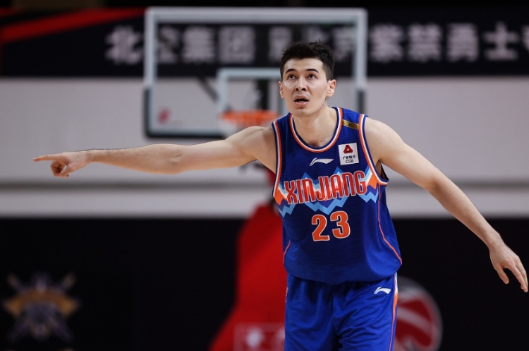 阿不都沙拉木生涯总得分升至新疆队史第5位 落后身前周琦527分