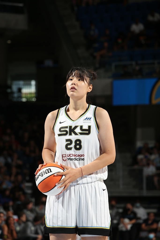 李月汝即将前往澳大利亚特训 结束后她将前往芝加哥天空队报到
