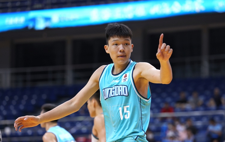 全国U19青年篮球联赛男子组16进8淘汰赛：上海VS广东 深圳VS新疆