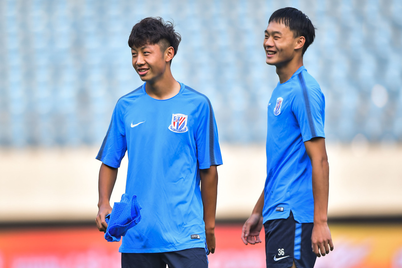 教学赛：上海申花2-0石家庄功夫，刘若钒&徐皓阳破门
