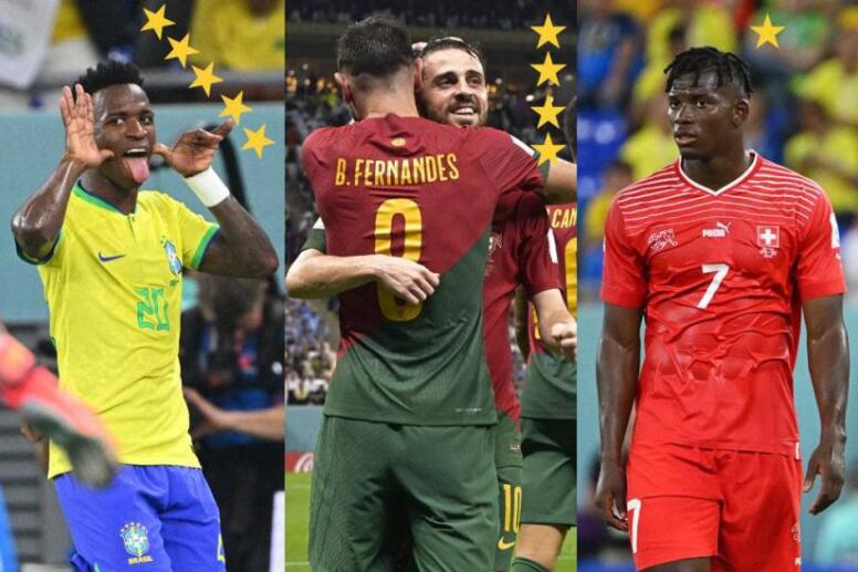 队报评世界杯球队夺冠热门：巴西5星领跑 阿葡四星 法国三星