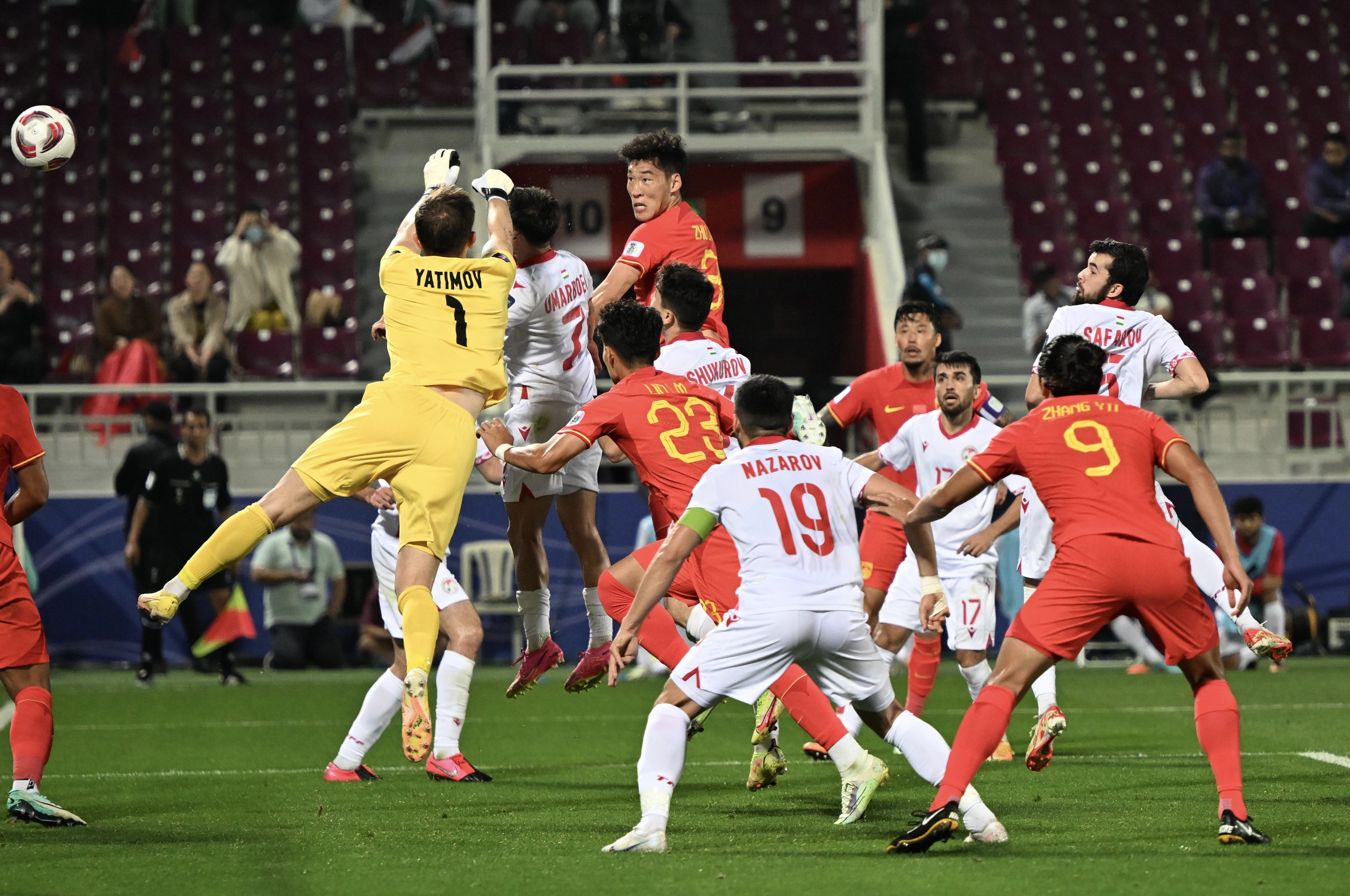 “遥遥领先”亚洲杯场均失球：中国男