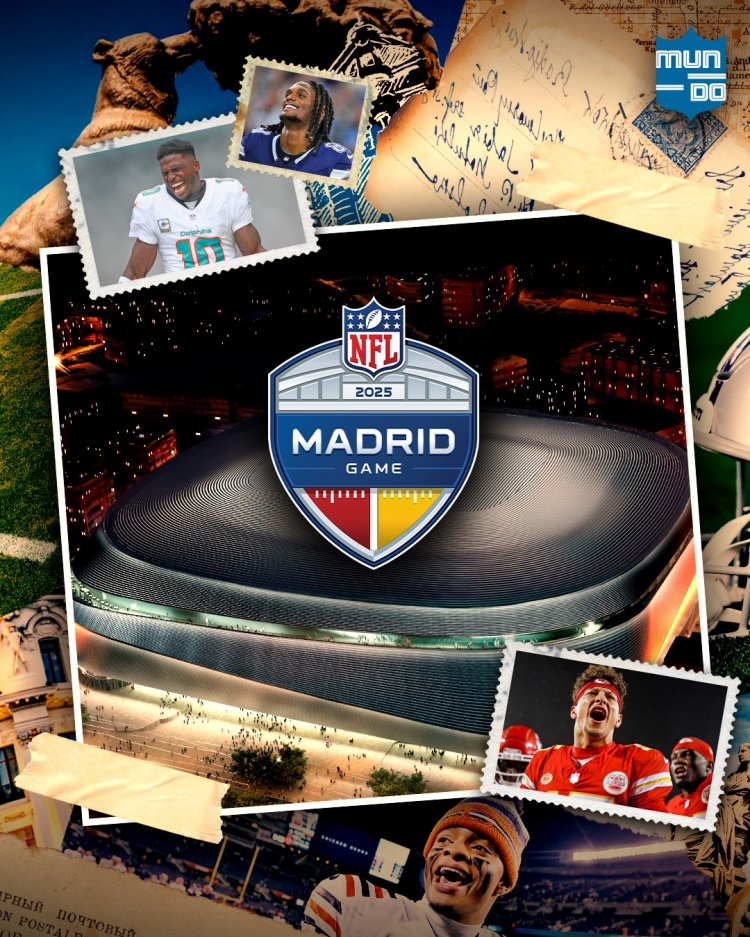 NFL官方：伯纳乌2025年将承办NFL比赛，是西班牙首场NFL常规赛