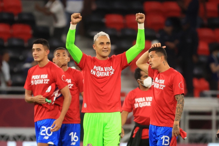 纳瓦斯、博尔赫斯出战10场世界杯比赛，哥斯达黎加队史最多