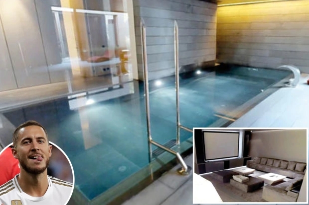 太阳报：阿扎尔的豪宅价值1000万镑，拥有6间卧室、10间浴室