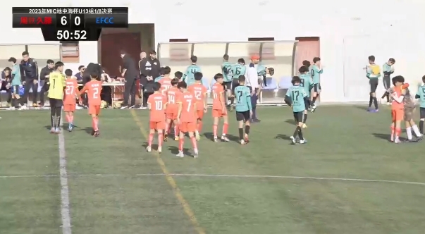 速报！中国球队周铁久滕6-0狂胜对手，地中海杯淘汰赛对马竞U13！