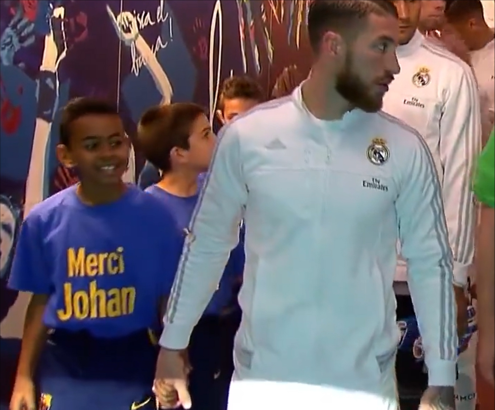 不止梅西9岁的亚马尔曾在国家德比担任皇马队长拉莫斯的球童