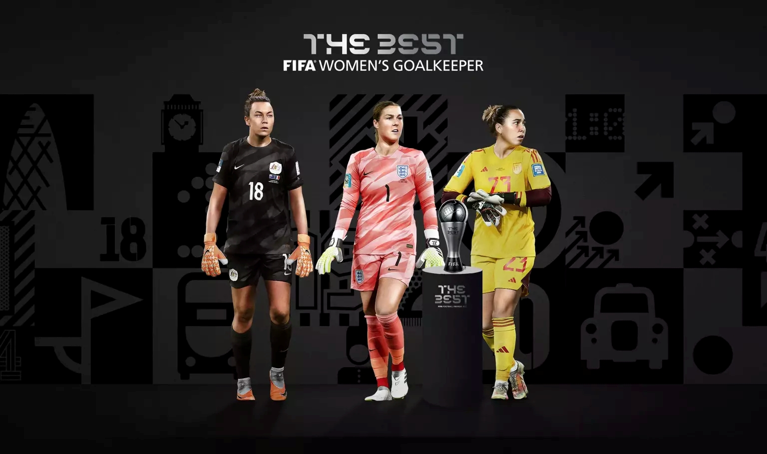 FIFA最佳女足门将3人候选：M阿诺德、卡特琳娜科尔、厄普斯
