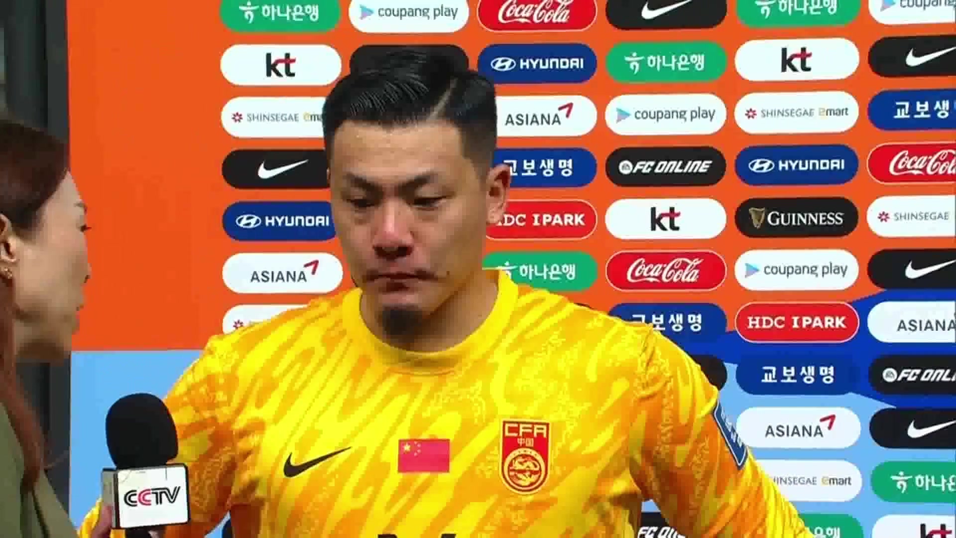 王大雷赛后哽咽：自己的命运不能靠别人，没赢泰国就要面对这些
