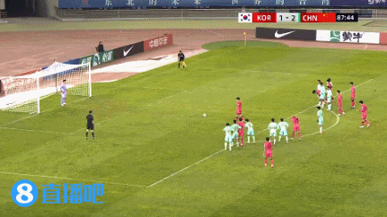 刘佳乐背后犯规送点，韩国点射破门，U16国足被扳平22韩国！