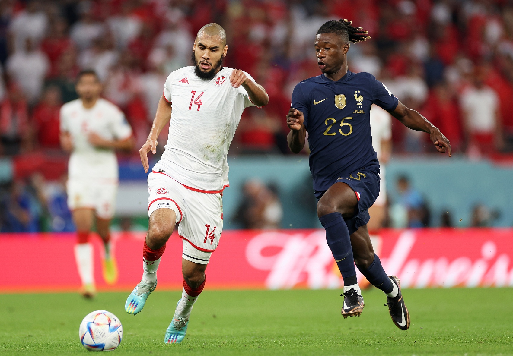 0-1不敌突尼斯，法国队近三届世界杯首次在小组赛输球