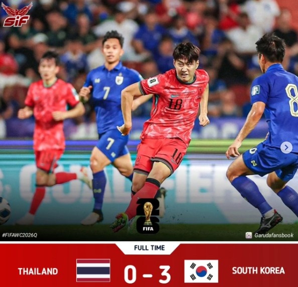韩国球迷：若中国晋级对亚洲足球将是耻辱祝泰国能无伤取胜