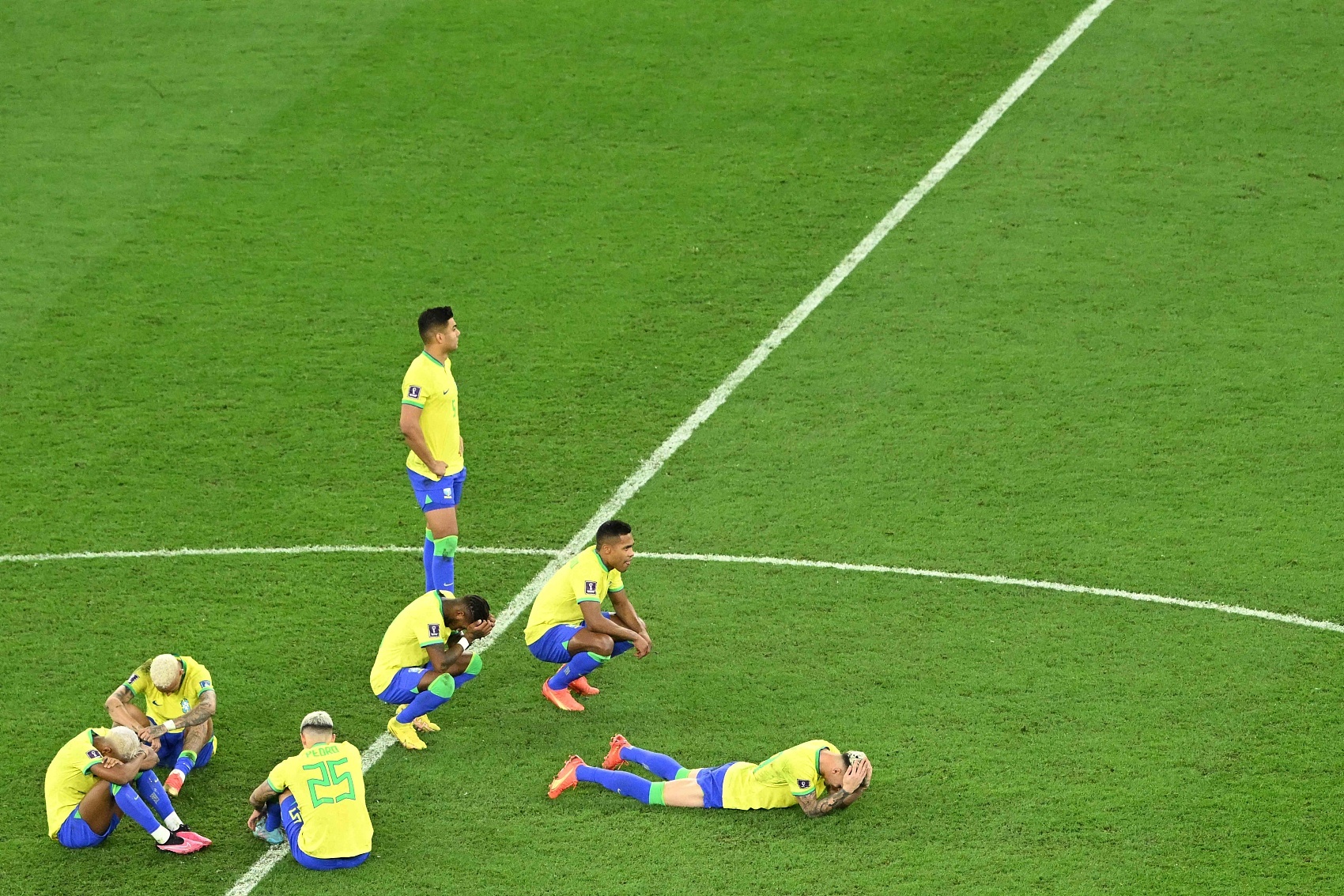 巴西队史第二次在世界杯点球被淘汰，上一次是1986年