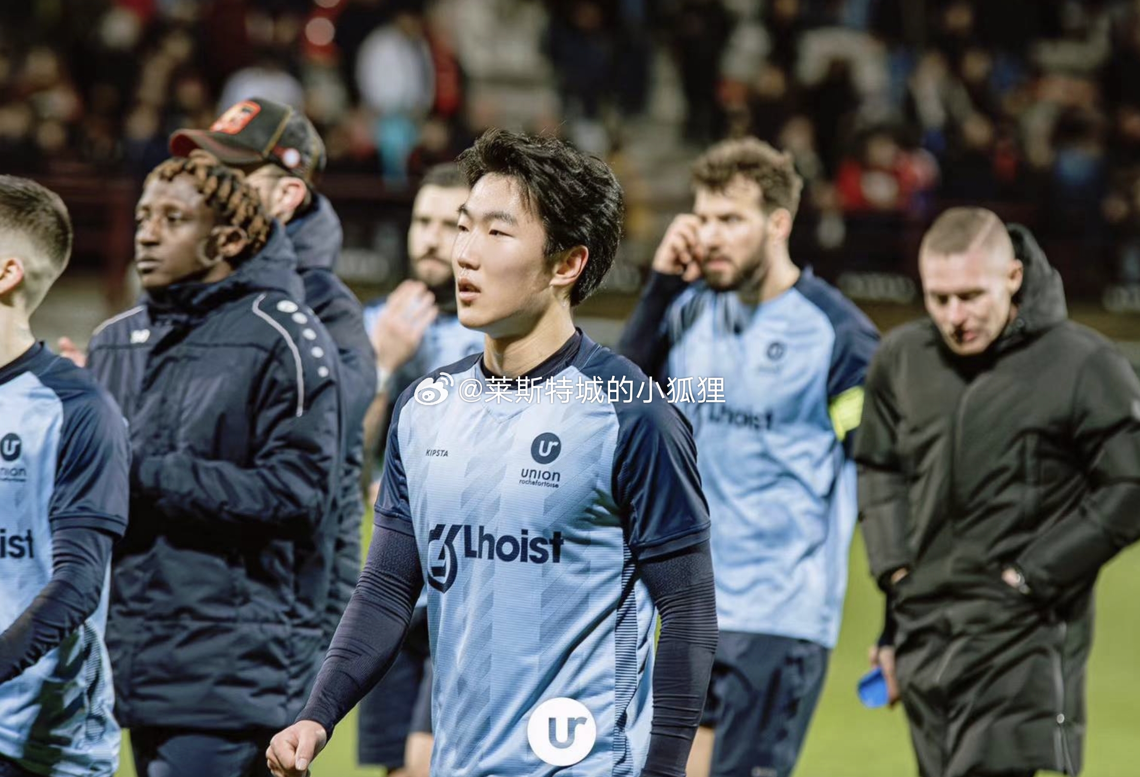 中国球员陈仕晗，随罗什福尔联合俱乐部升上比利时第三级别联赛