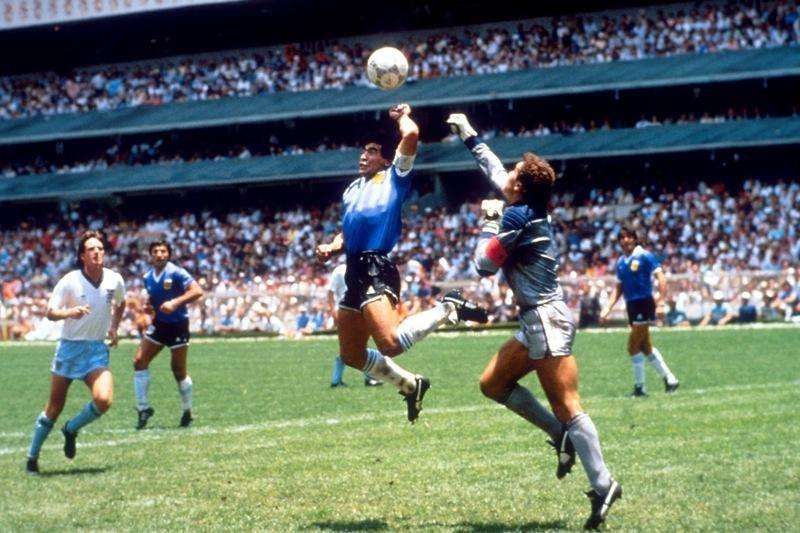 【世界杯名场面】1986世界杯，马拉多纳的“上帝之手”