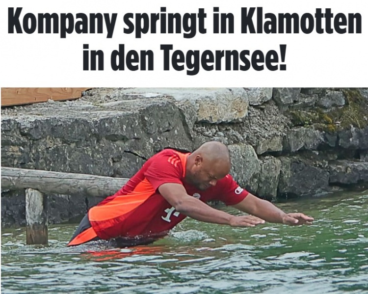 图片报：拜仁3日泰根湖训练营结束，孔帕尼被高层撺掇“拉下水”