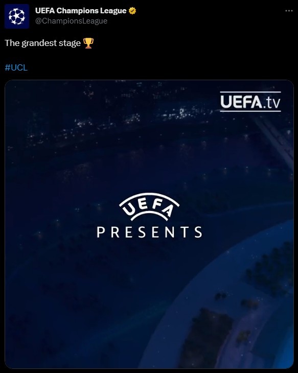 燃起来了！欧冠官方发布视频预热决赛：最大的舞台