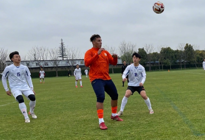 友谊赛：山东泰山3-0战胜上海同济大学队