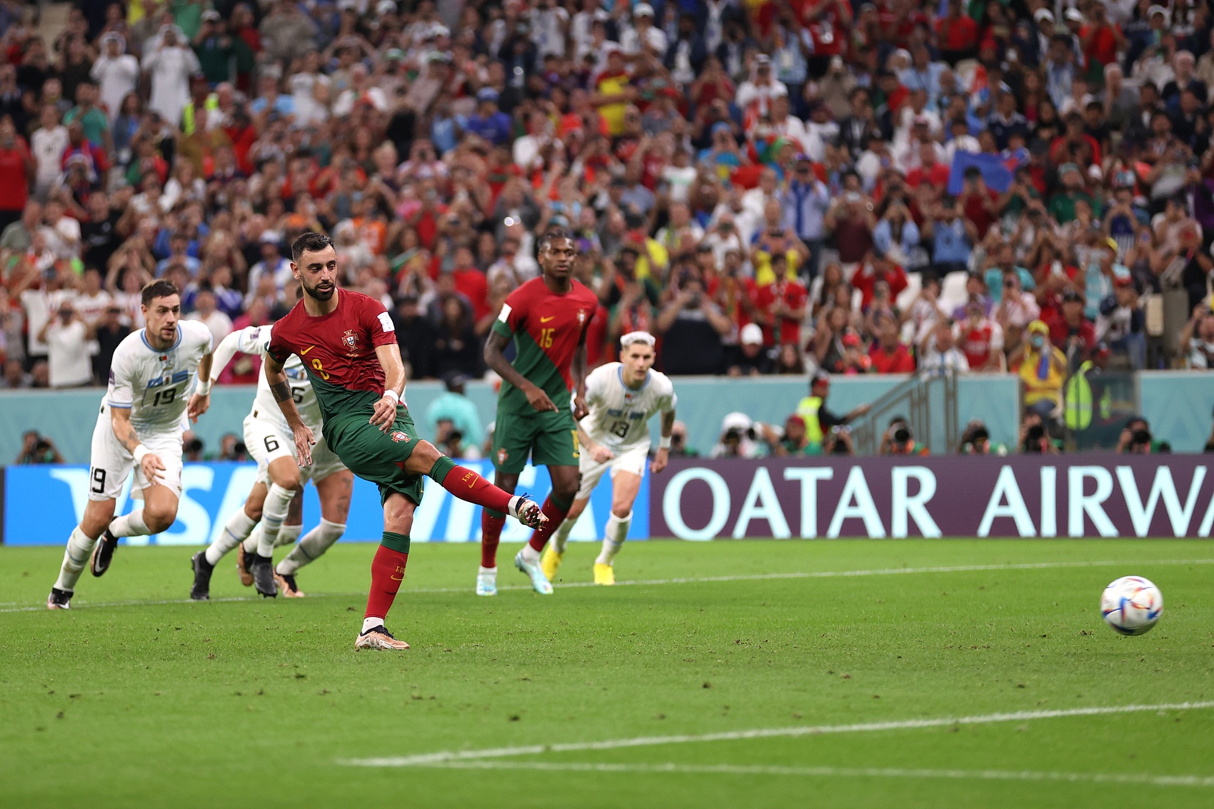 葡萄牙队史第三次在世界杯前两场都获胜，此前两次均闯入半决赛