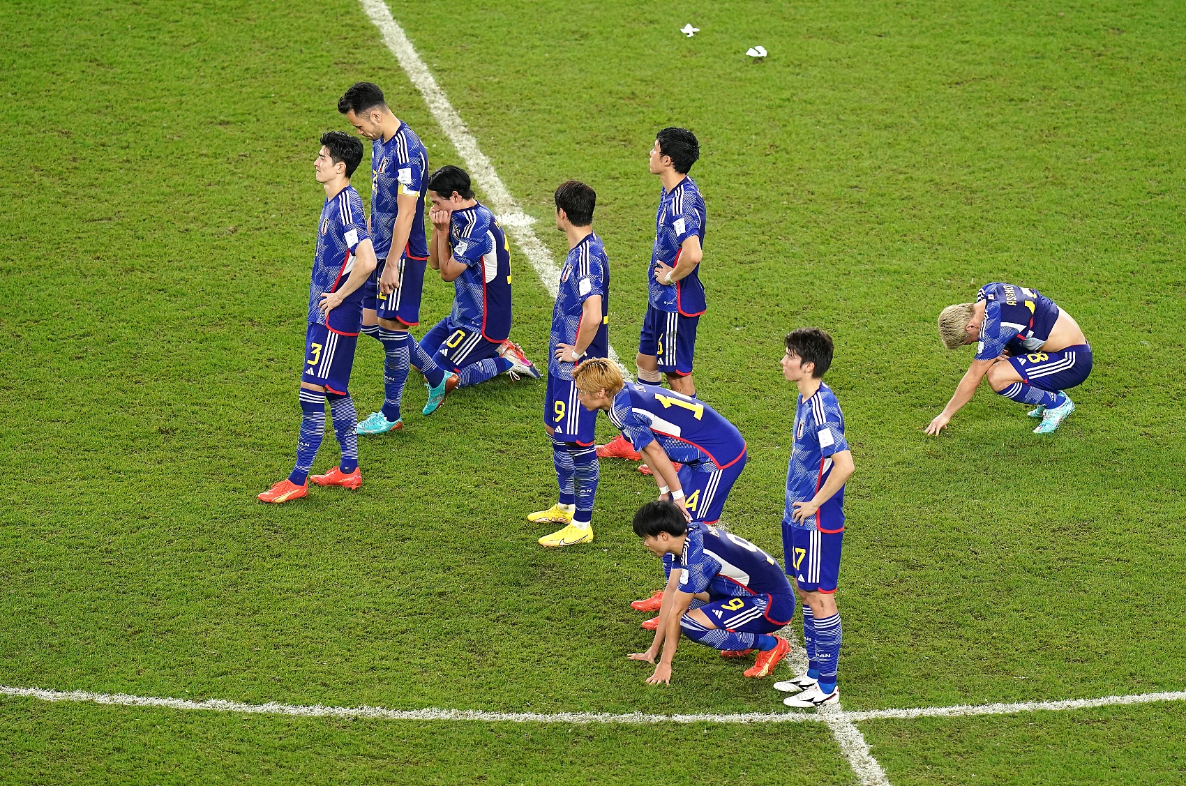 日本本届世界杯之旅：死亡小组头名出线&止步16强，进5球丢4球
